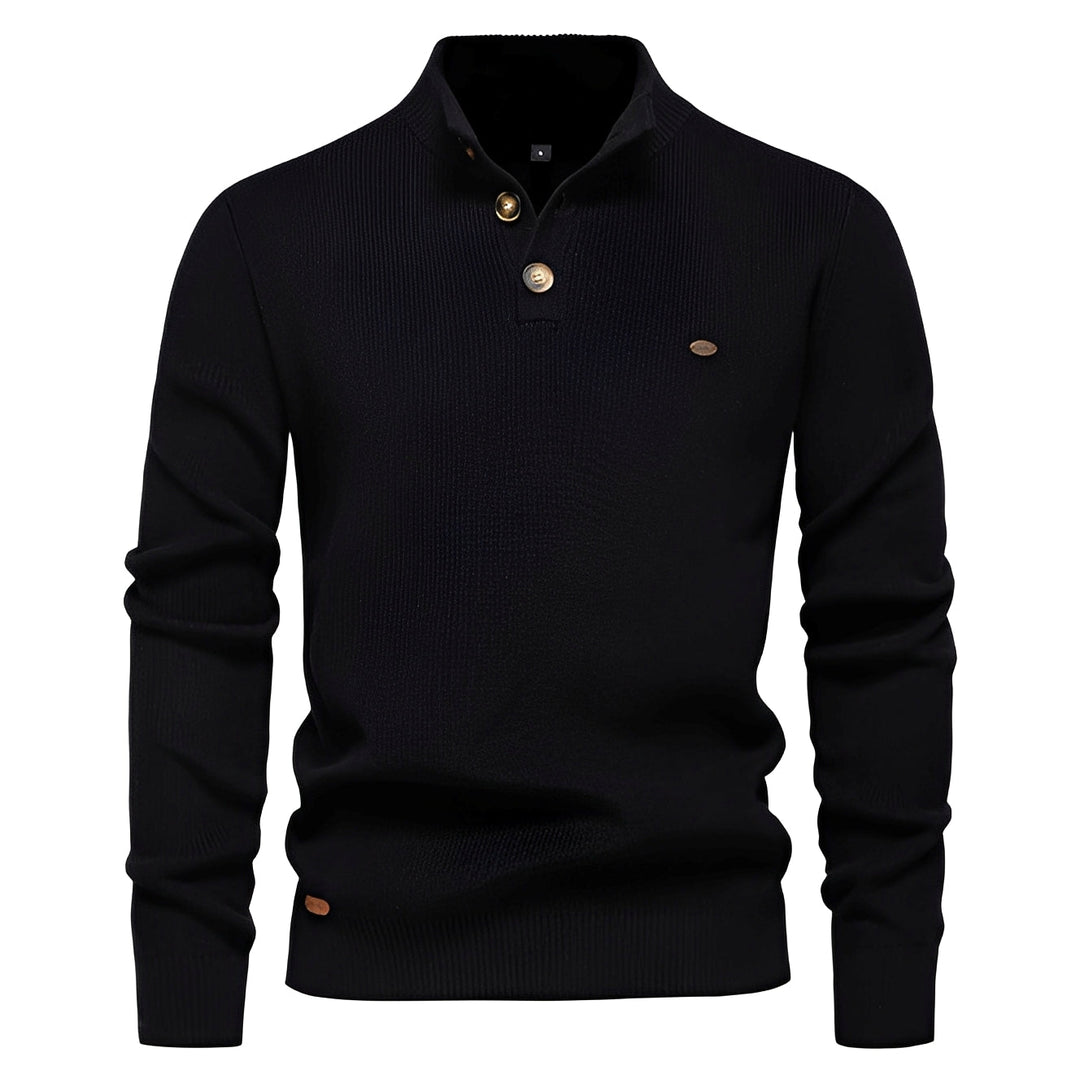 Royston - Bequemer Pullover für Herren mit Viertelreißverschluss