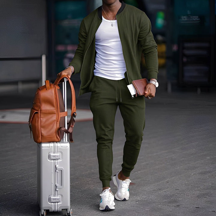 Dillon - Einfaches Set für Männer aus Jacke und Hose