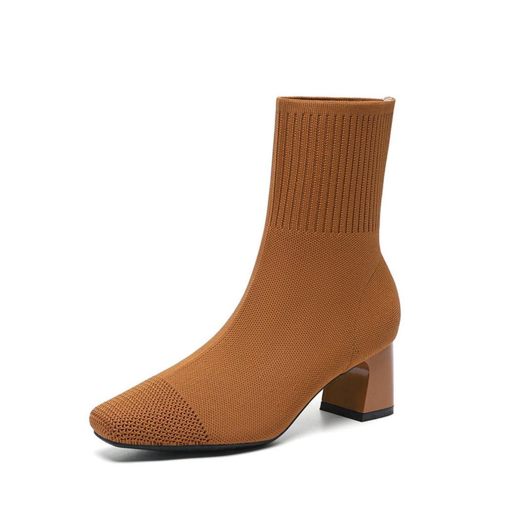 Elisha - Bequeme, warme Damenstiefel mit Absatz
