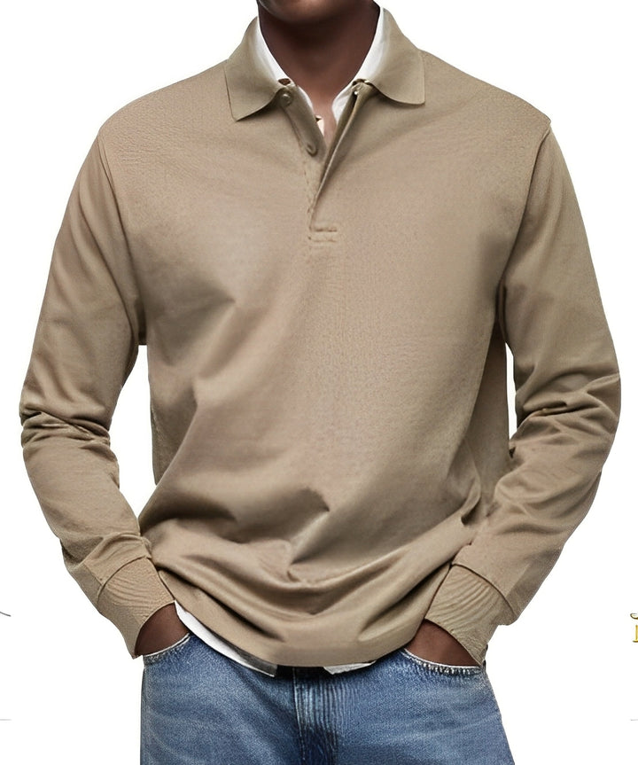 Willis - Eleganter Herrenpullover mit Knöpfen