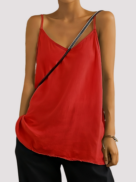 Lucie - Legeres, ärmelloses Damenshirt