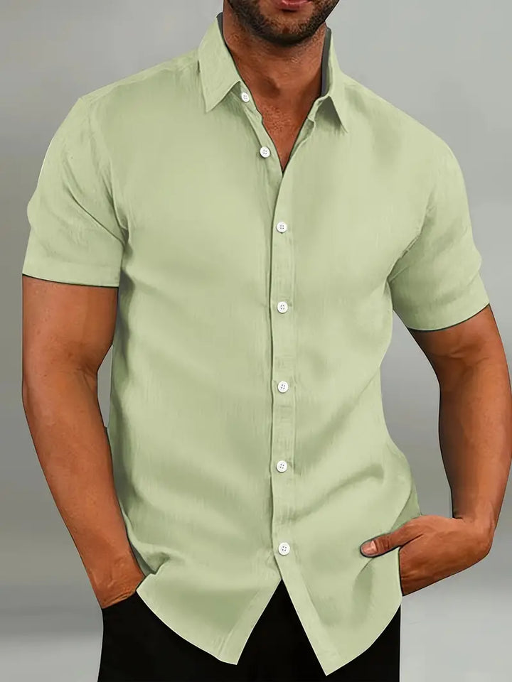 Neil - Freizeithemd mit Button-Down-Kragen