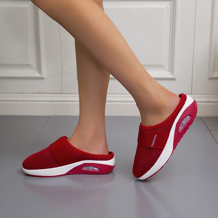 Myrna - Bequeme orthopädische Netzsandalen für Frauen