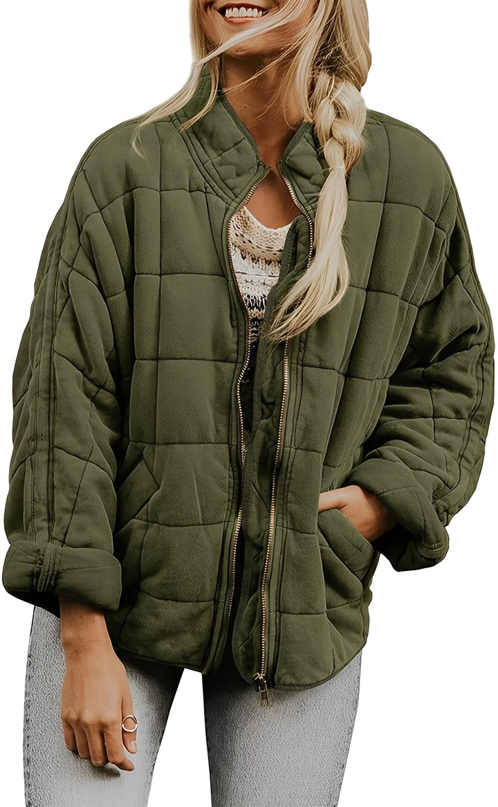 Mikaela - Warme Oversize-Jacke für Damen