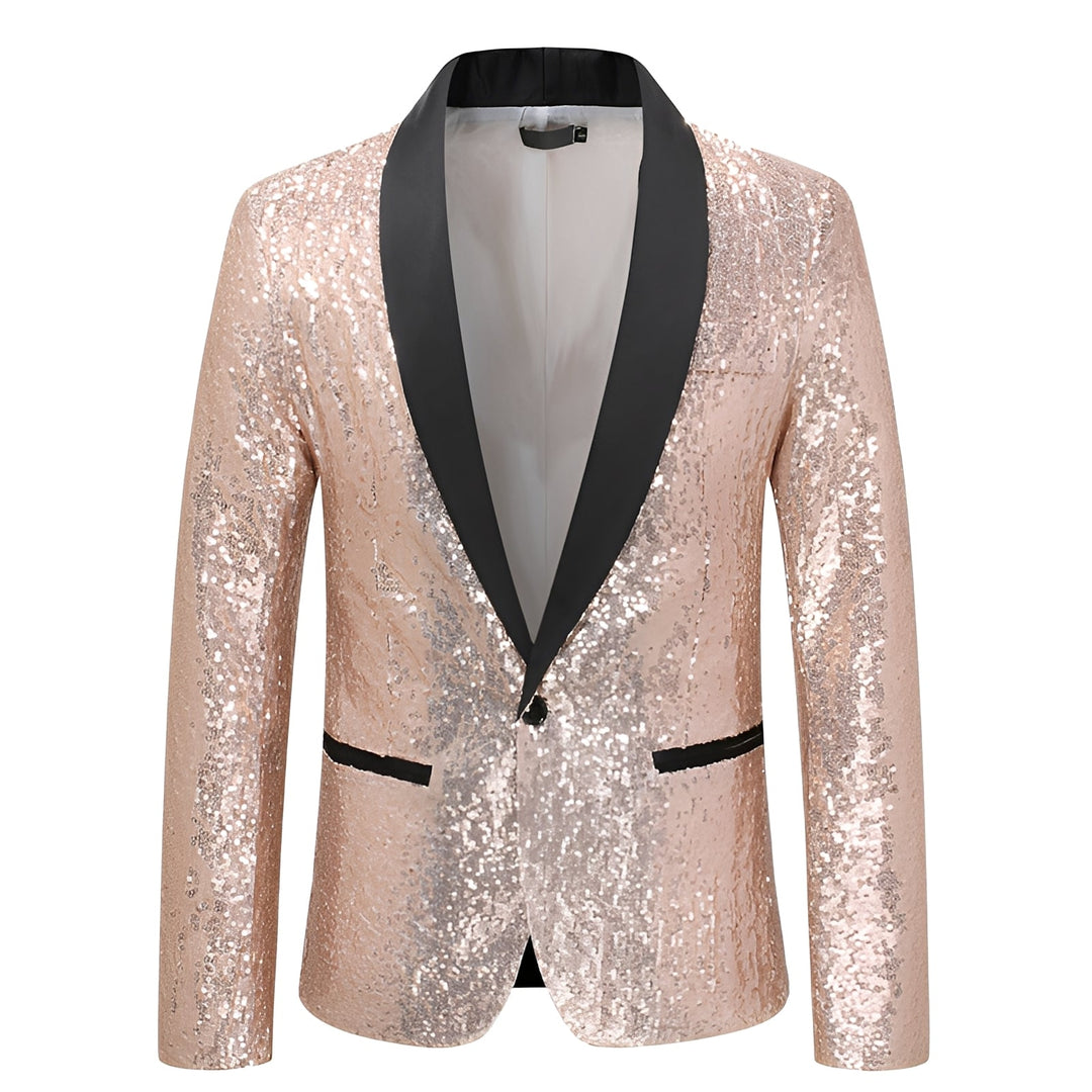 Jerome - Klassischer, eleganter Paillettenblazer für Herren