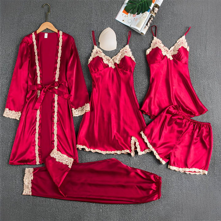Roxy - Luxuriöses, sexy Schlafanzug-Set für Frauen