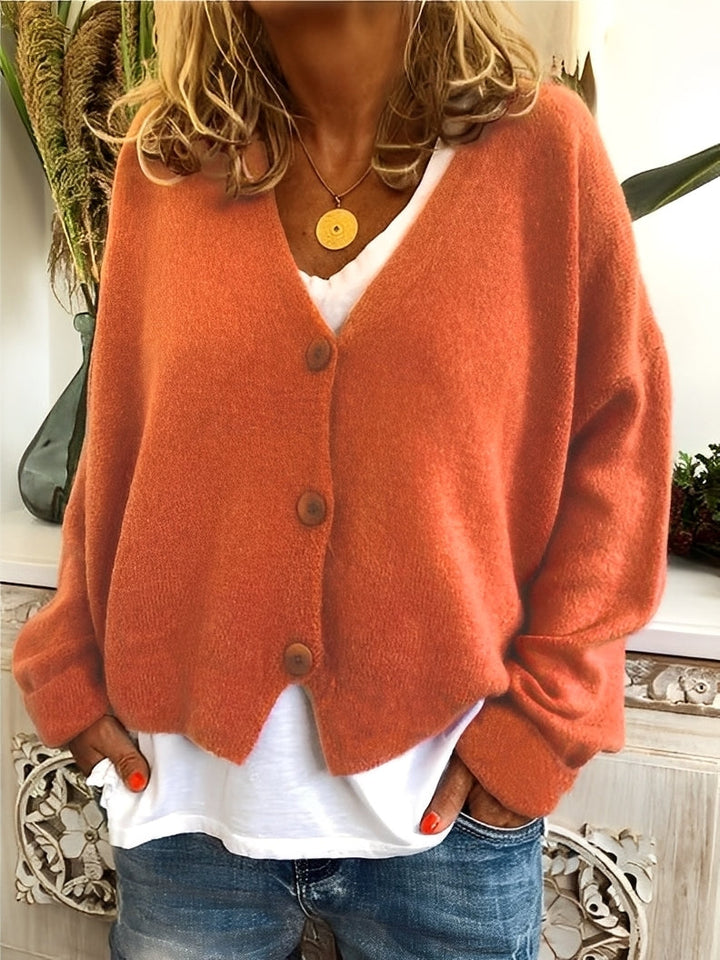 Deena - Bequemer, lässiger, warmer Damen-Cardigan