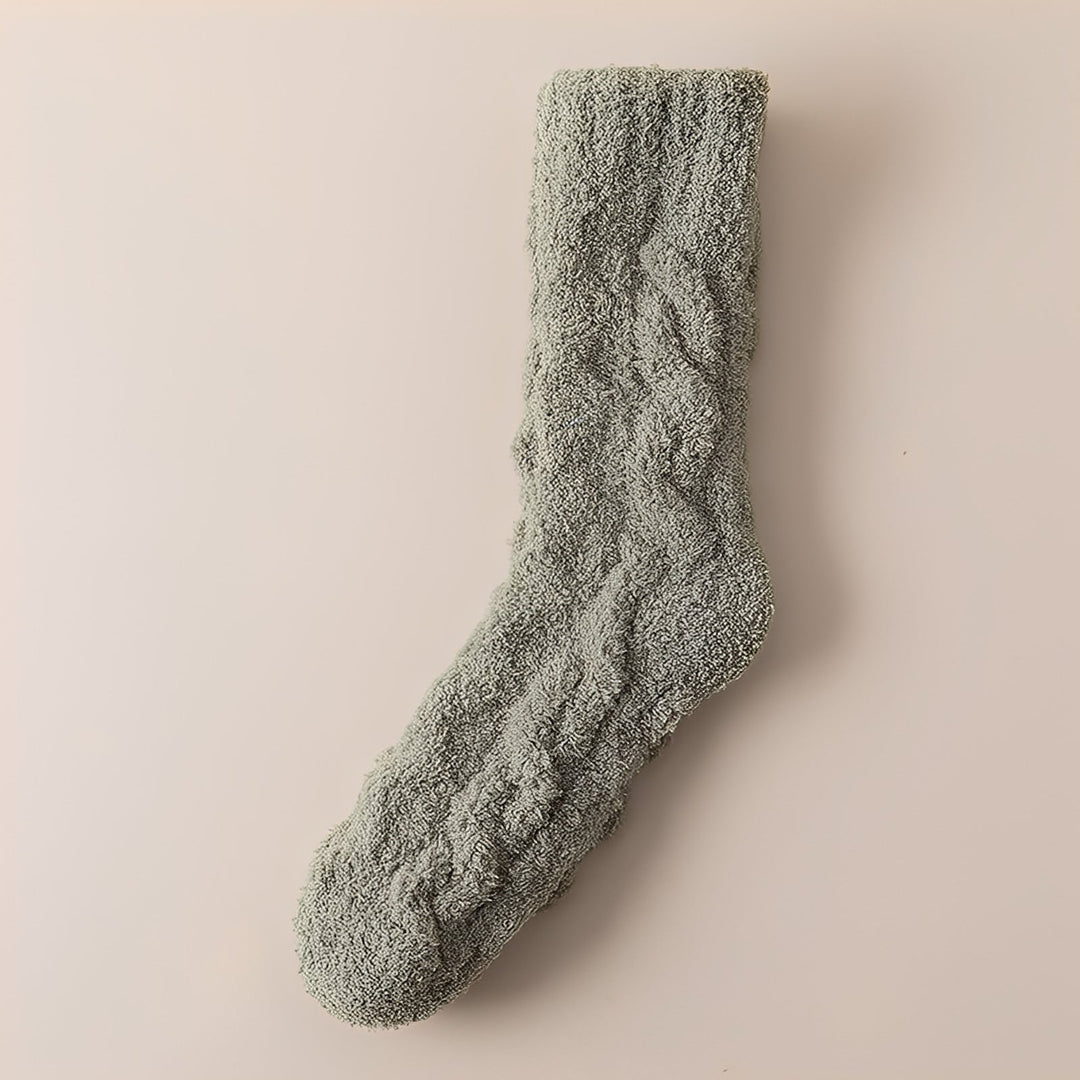Neely - Universelle Socken aus warmen Samt-Fleece