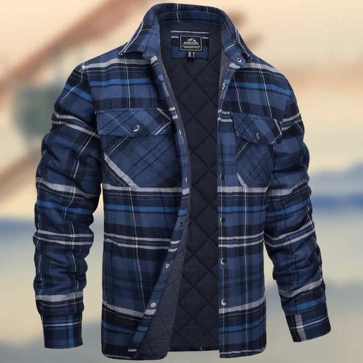 Grayson – Klassisches Flanellhemd im urbanen Stil