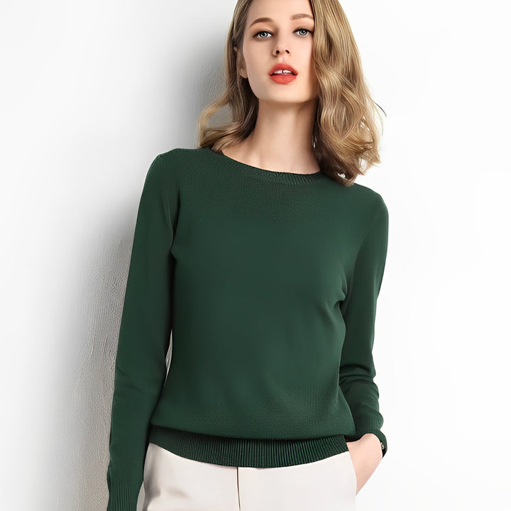 Carmella - Bequemer und weicher Damenpullover aus Strick