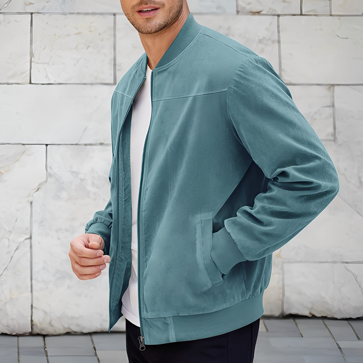 Easton - Klassische, elegante Lederjacke für Männer