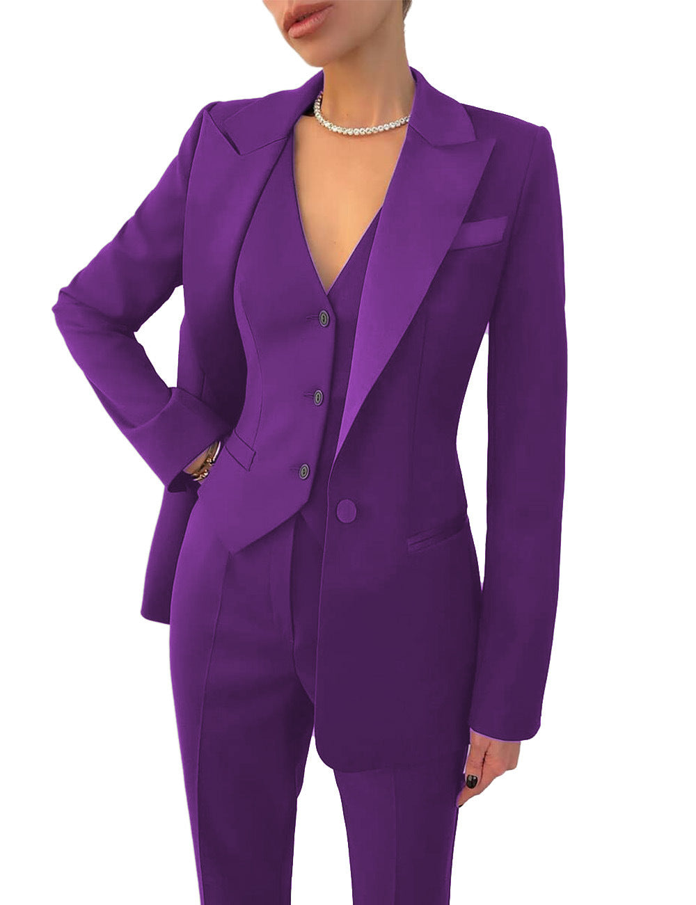 Keanna - Formelles dreiteiliges Damen-Business-Outfit