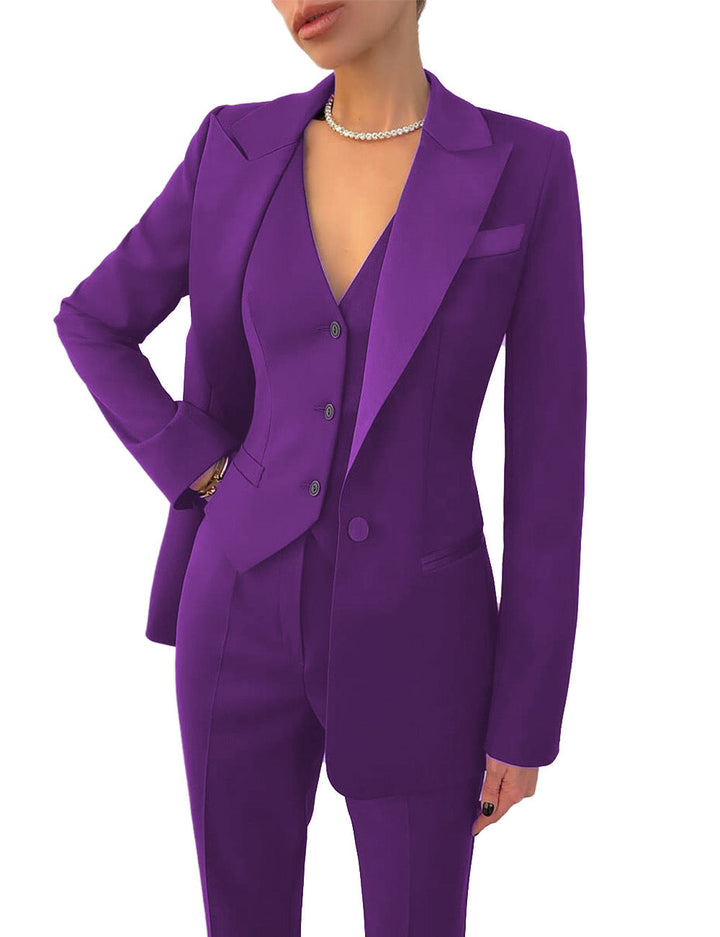 Keanna - Formelles dreiteiliges Damen-Business-Outfit