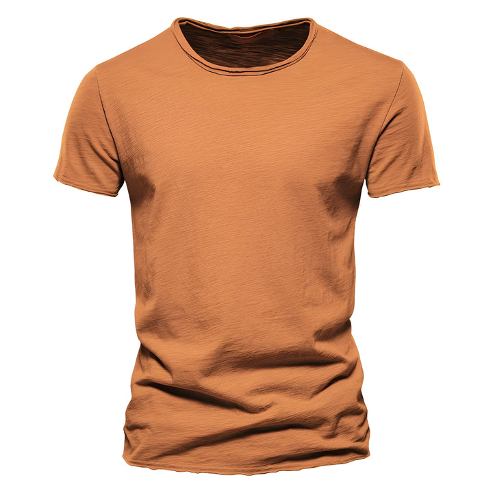 Roderick - Bequemes Herren-T-Shirt aus Baumwolle mit kurzen Ärmeln