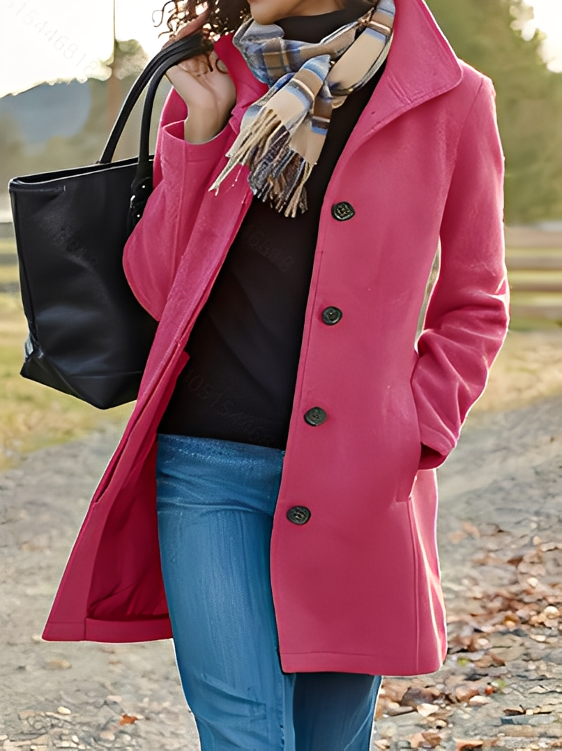 Jaclyn - Moderner und vielseitiger Damen-Tweedmantel