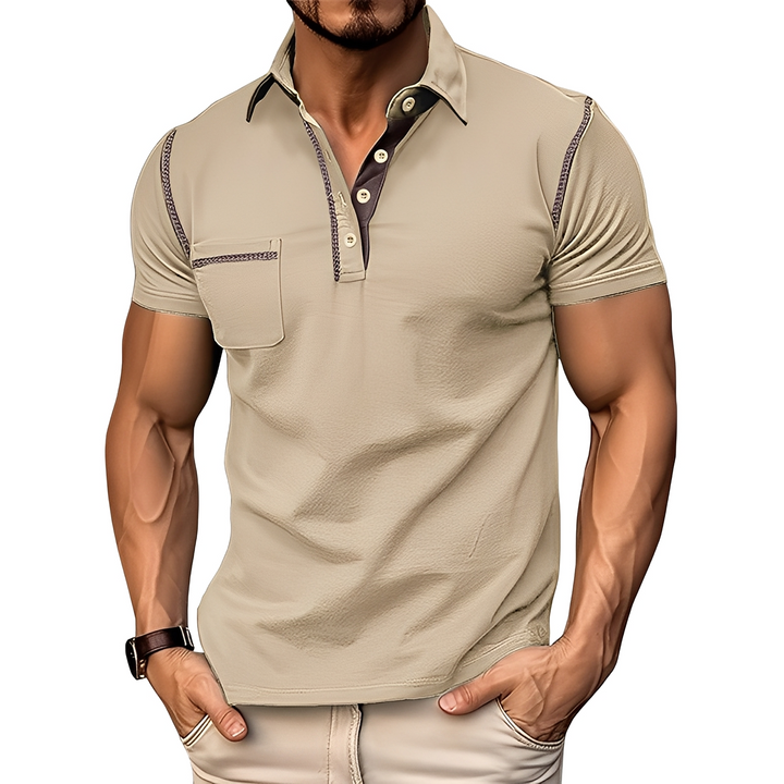 Brandon - Elegantes, bequemes Herren-Poloshirt