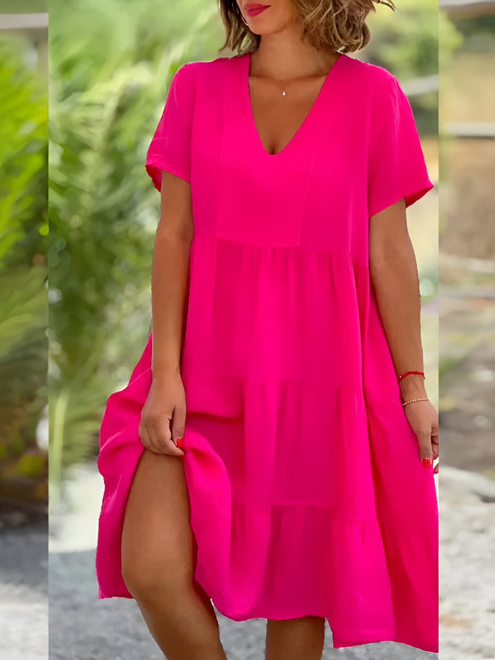 Ethelinda - Locker geschnittenes Damenkleid