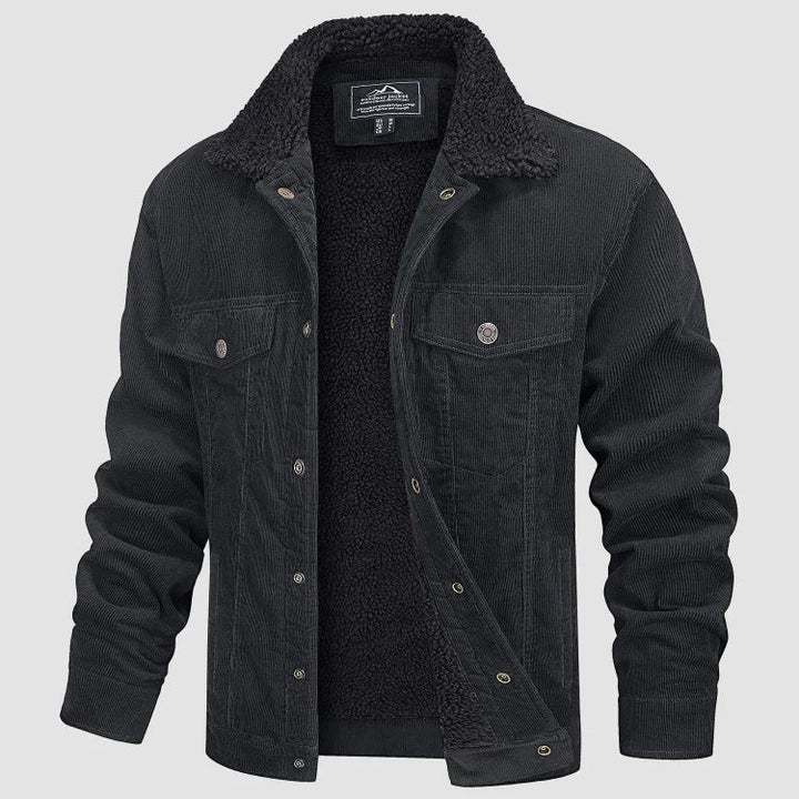 Leif - Strapazierfähige Cord-Jacke für den städtischen Look