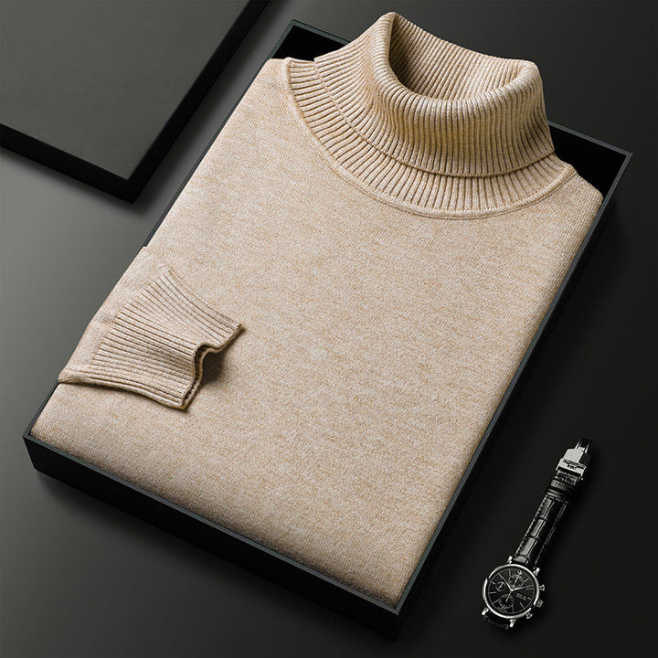 Gareth - Retro-Rollkragenpullover für Herren