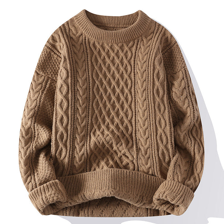 Griffin - Trendiger, locker gestrickter Herrenpullover