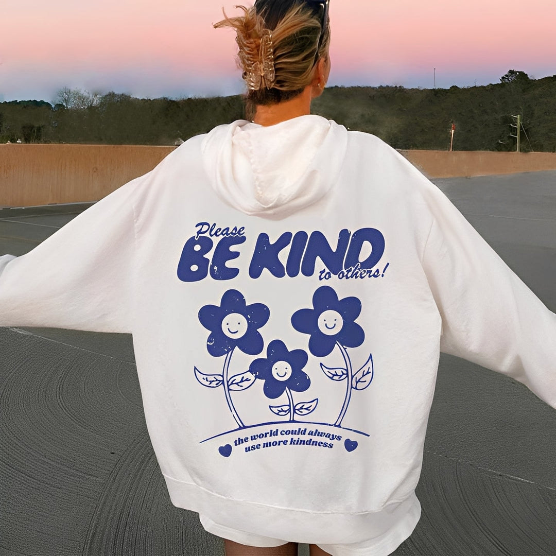 Alanna - Bequemer Statement-Hoodie aus Baumwolle für Frauen