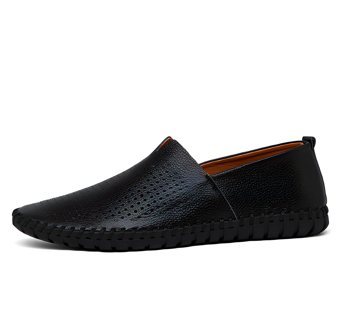 Neville - Schicke Leder-Slipper für Männer