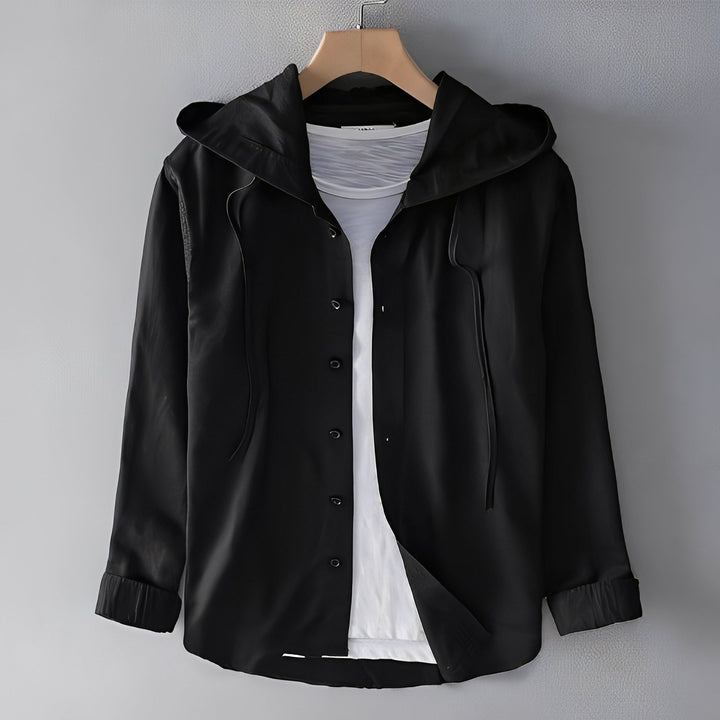 Emmerson - Bequemes Hoodie-Hemd für Herren