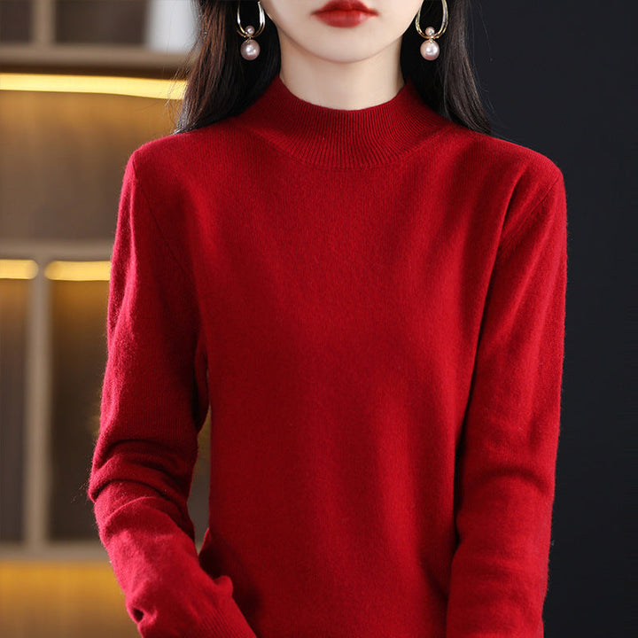 Gwenda - Komfortabler Damen-Wollpullover