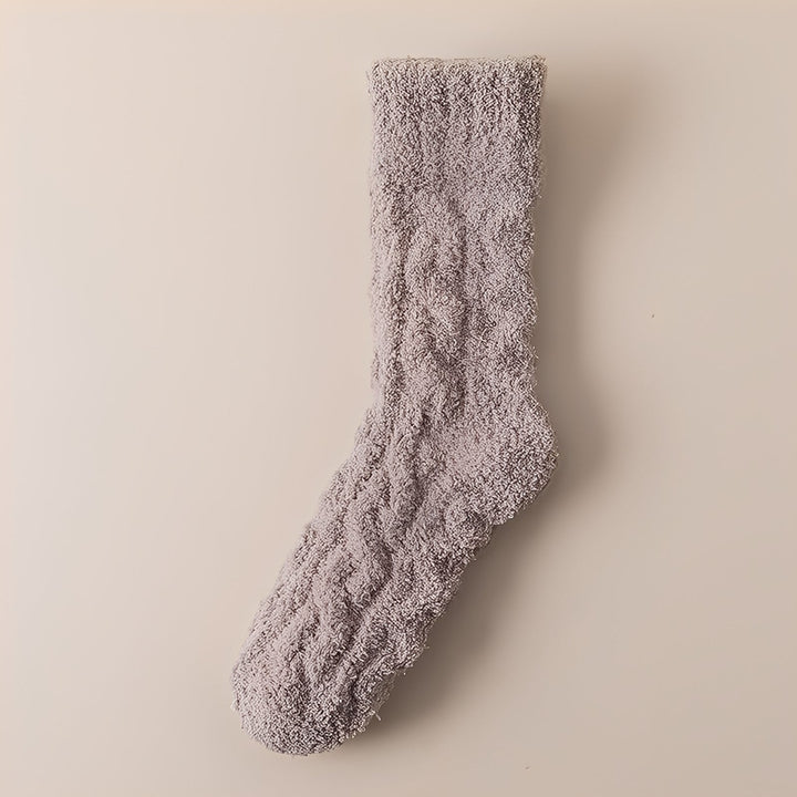 Neely - Universelle Socken aus warmen Samt-Fleece
