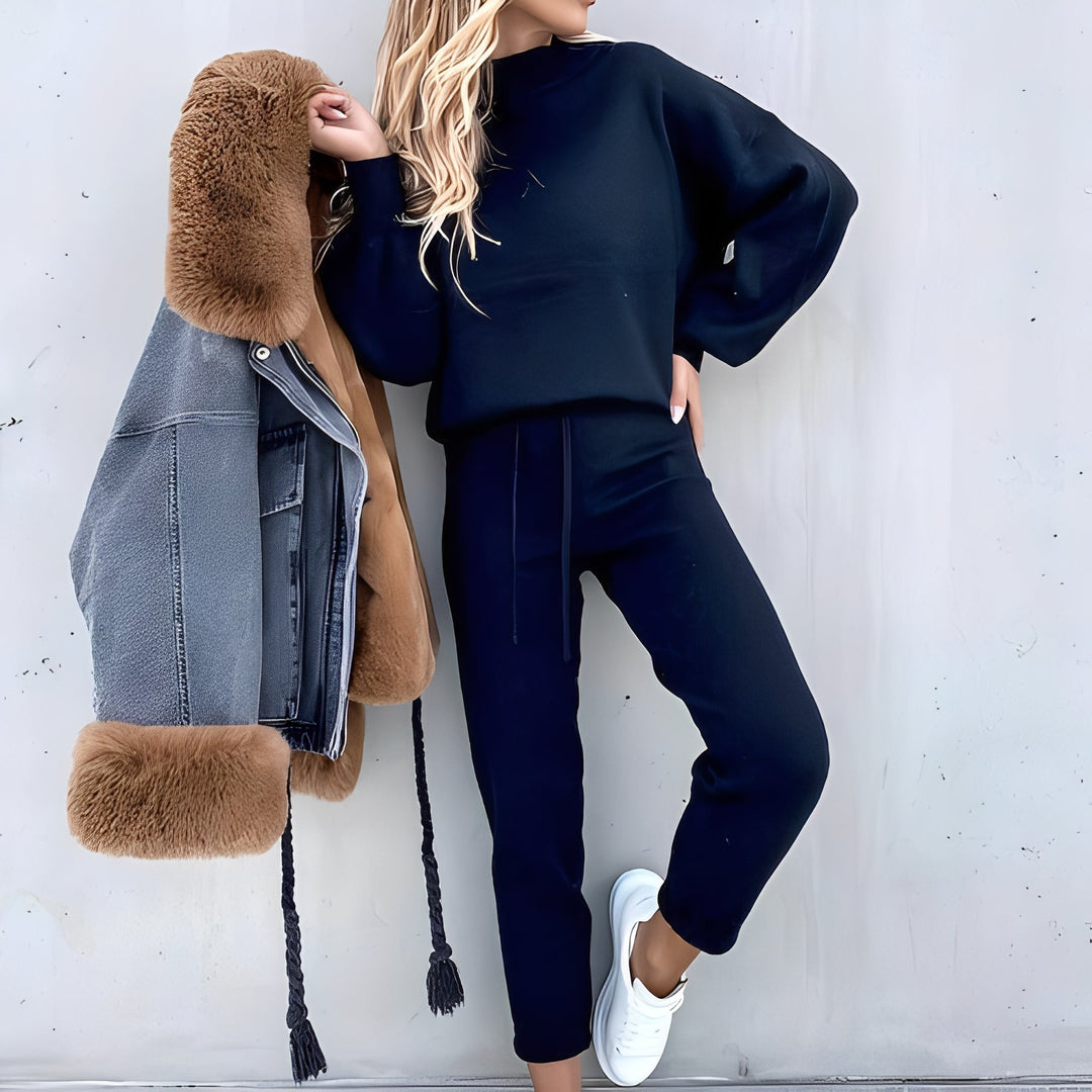 Quincey - Bequemes und weiches Trainingsanzug-Set für Damen