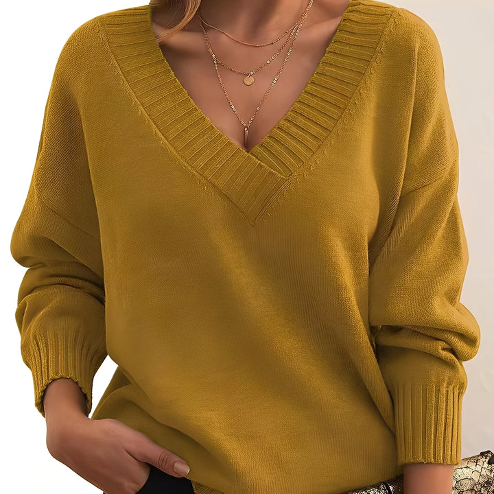 Merideth - Schlichter und vielseitiger Damenpullover