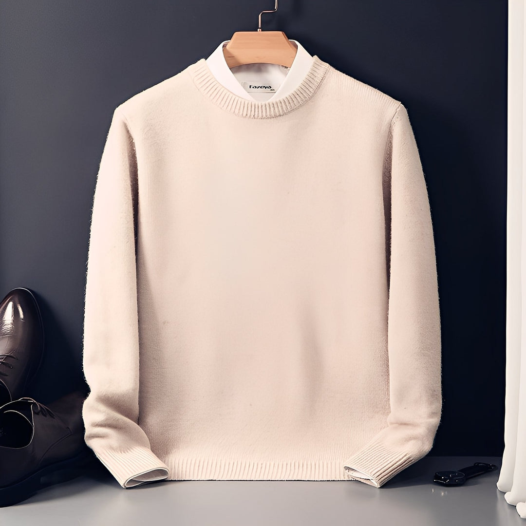 Esmund - Bequemer, weit geschnittener Kaschmirpullover für Männer