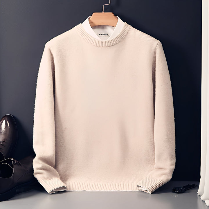 Esmund - Bequemer, weit geschnittener Kaschmirpullover für Männer