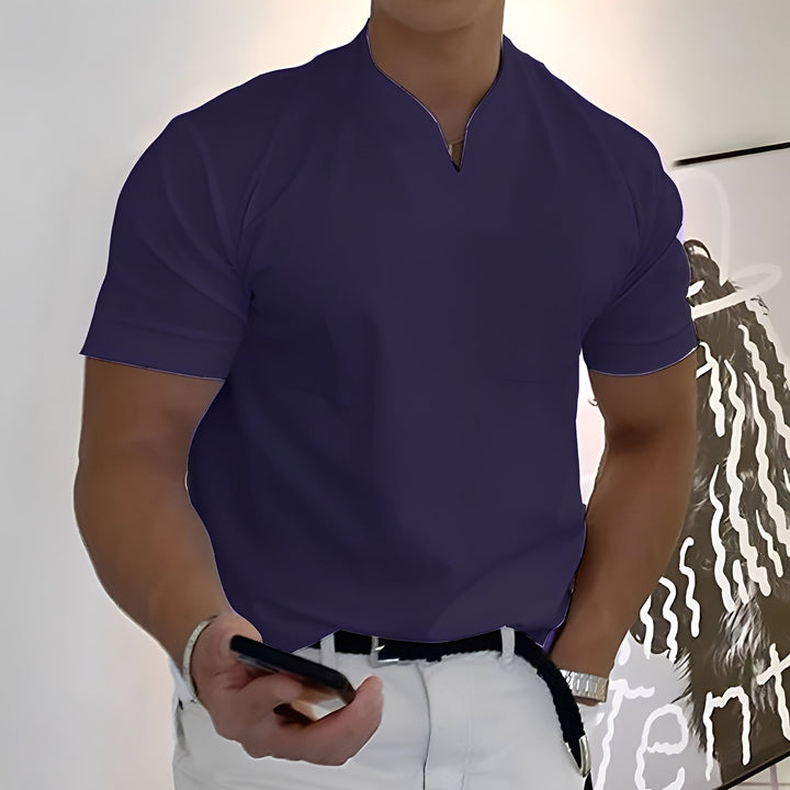Dylan - Eng anliegendes, kurzärmeliges Herren-Businesshemd