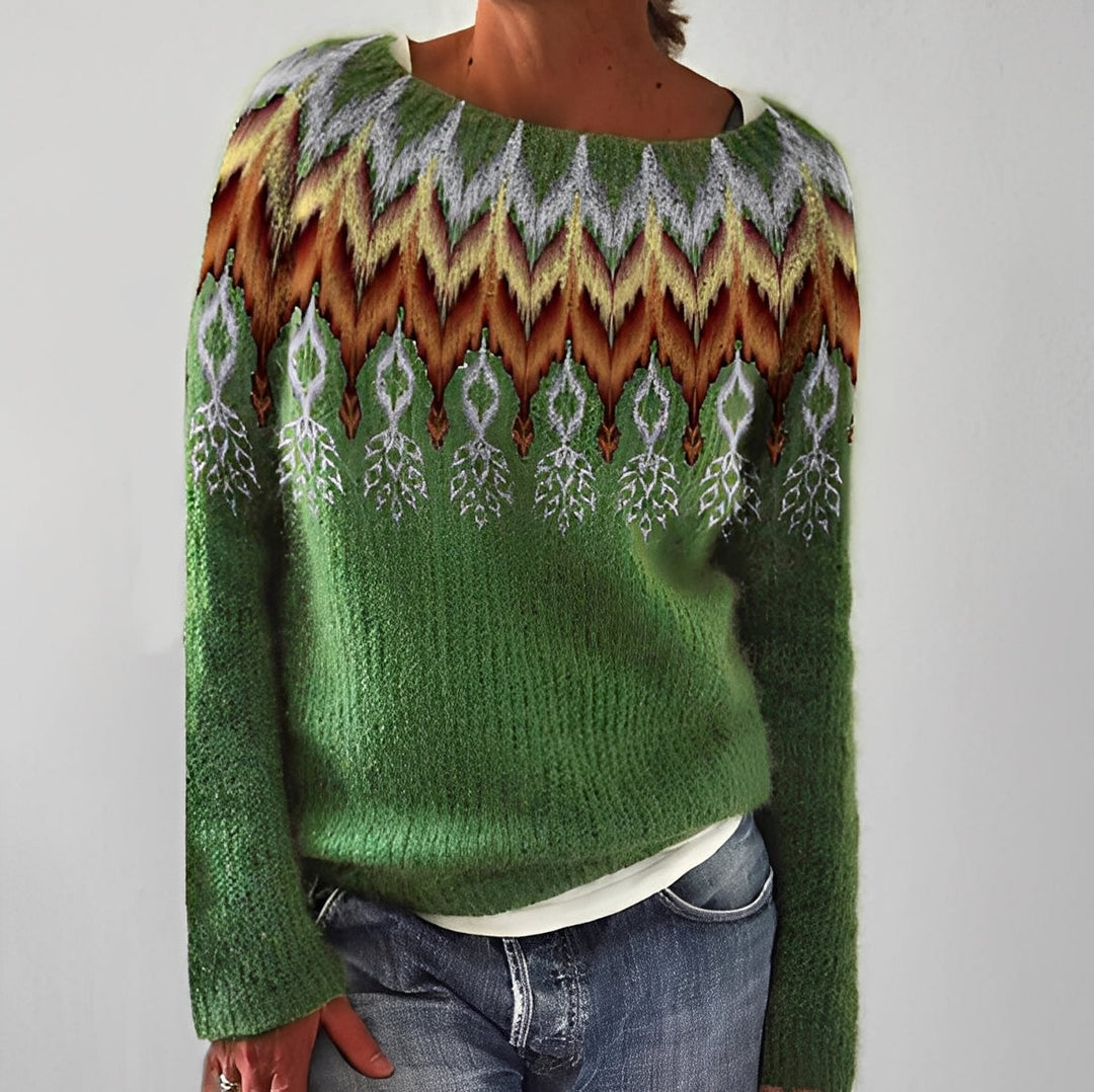 Maryann - Schicker Retro-Pullover für Damen