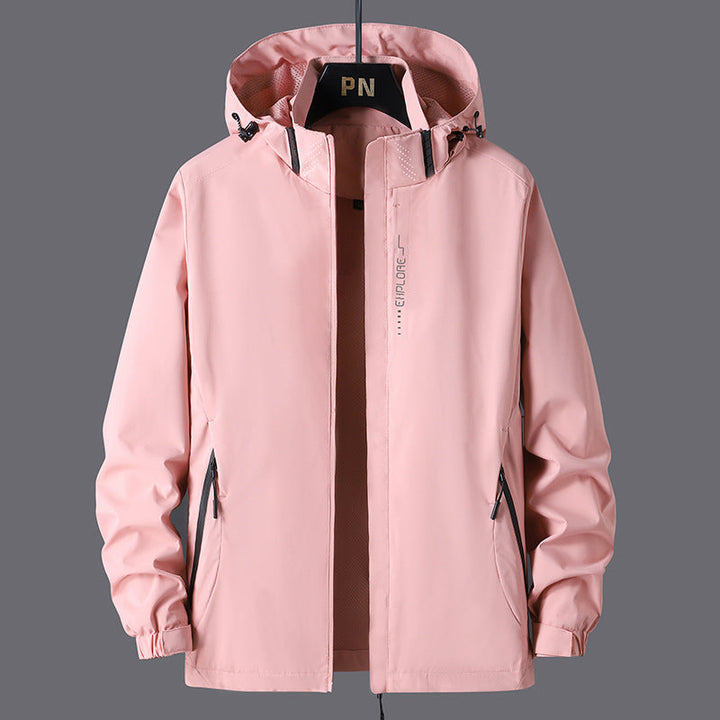 Reece - Modische Unisex-Jacke mit Kapuze