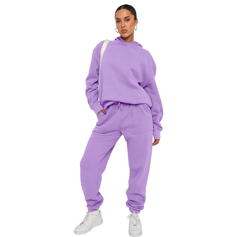Minerva - Komfortables Hoodie-Trainingsanzug-Set für Damen