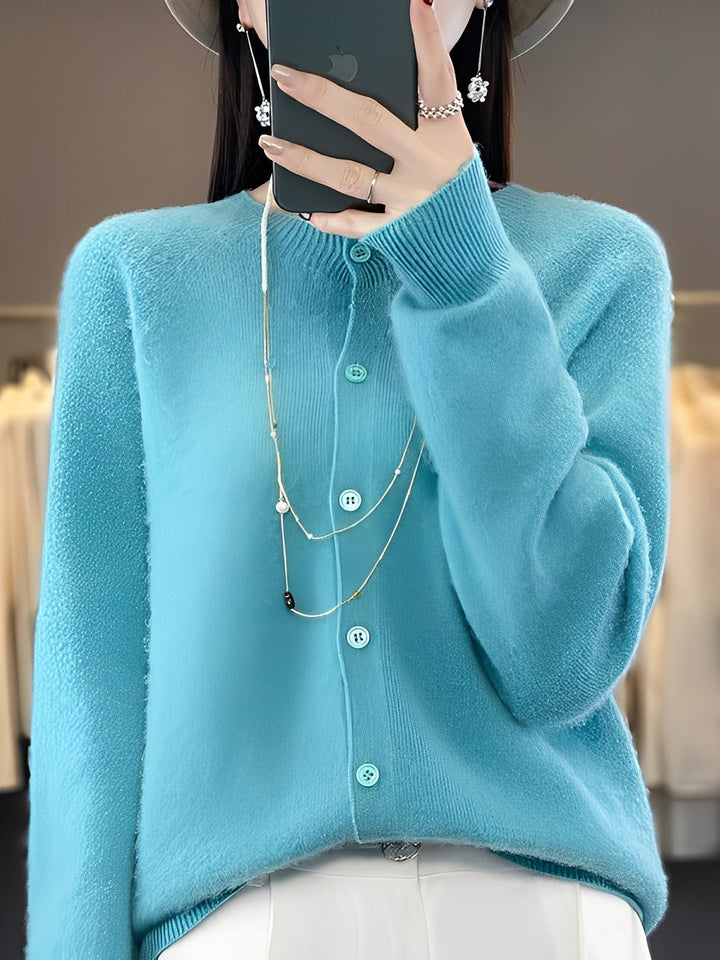 Arabella - Komfortabler, locker geschnittener Wollpullover für Damen