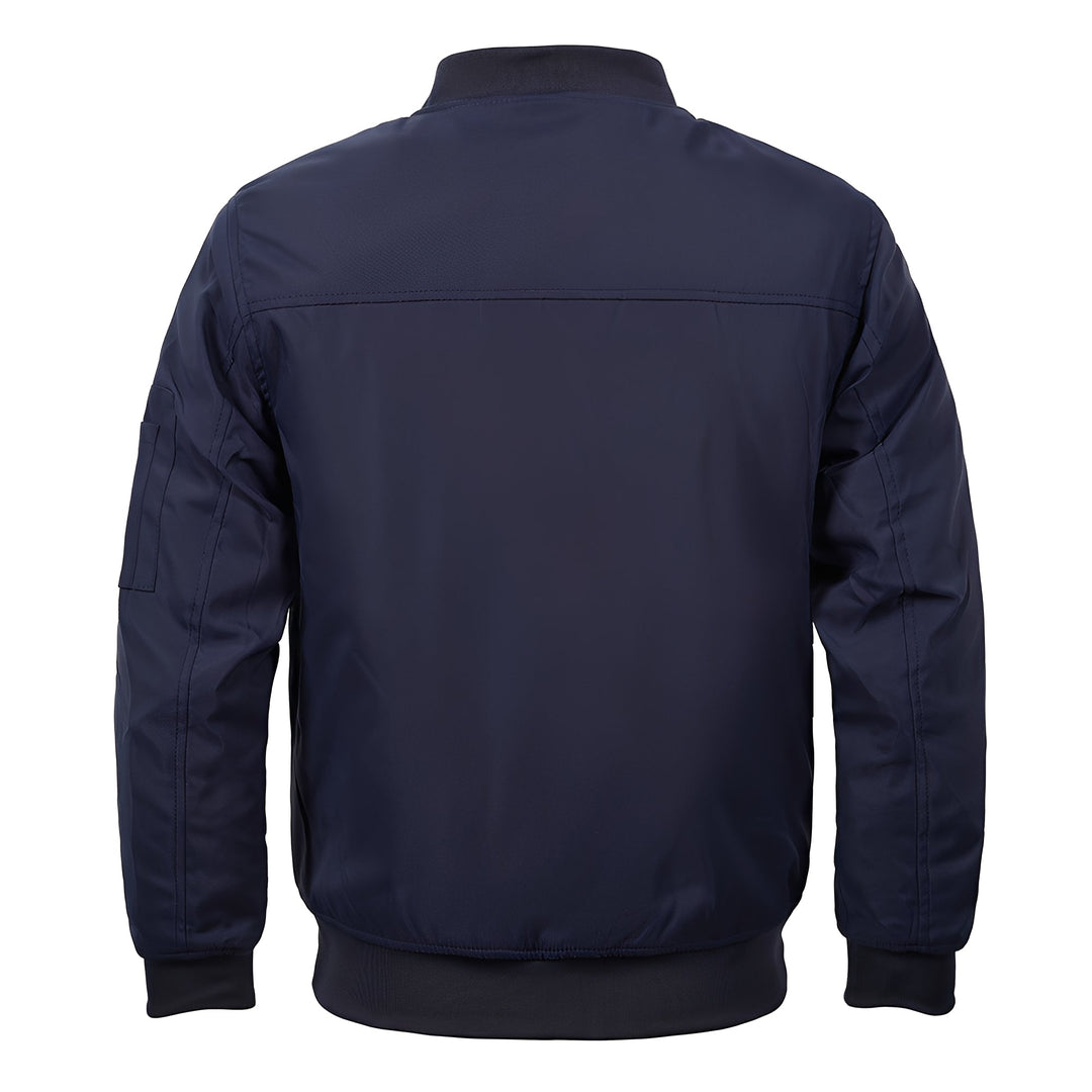 Maynerd - Herren-Bomberjacke mit Reißverschluss-Taschen