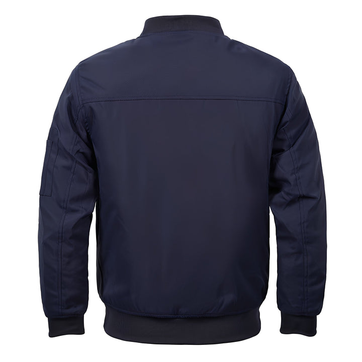 Maynerd - Herren-Bomberjacke mit Reißverschluss-Taschen