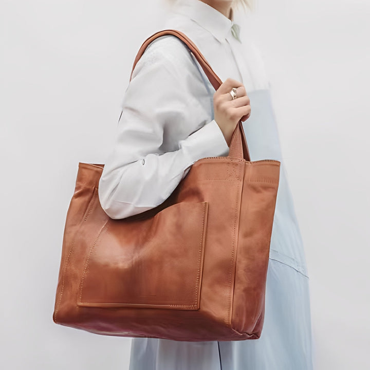 Romayne - Klassische Damen-Ledertasche