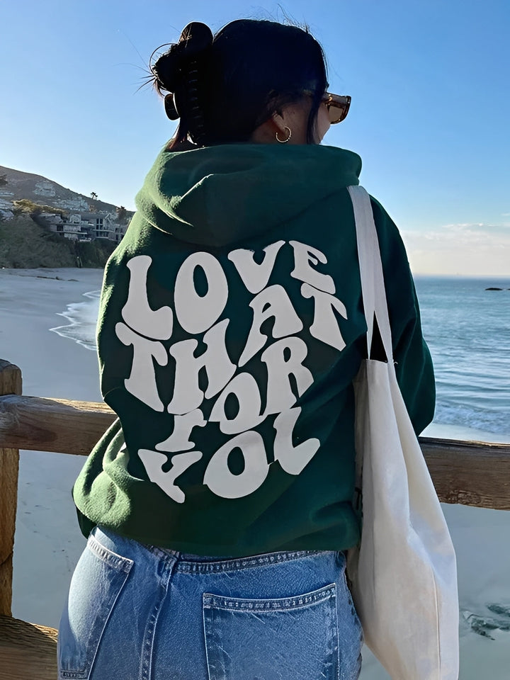 Marian - Modischer Hoodie mit auffälligem Muster für Damen