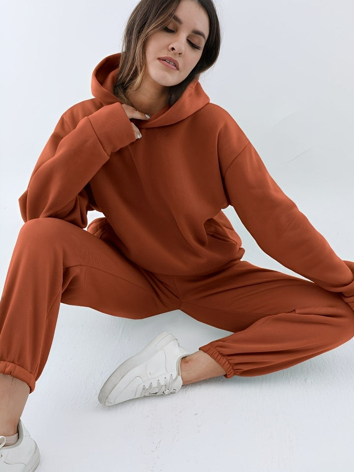 Jasmine - Bequemes Damen Jogging-Set mit Kapuze