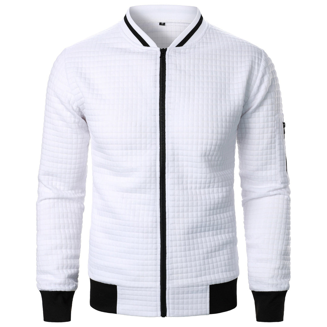 Malcom - Moderner Herrenpullover mit Zipper