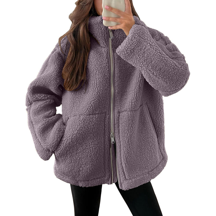 Evangelina - Gemütliche Frauenjacke aus Woll-Teddy