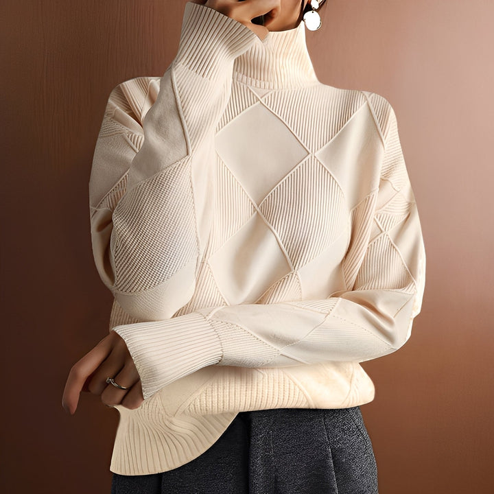 Morgan - Eleganter Damenrollkragenpullover aus Kaschmir