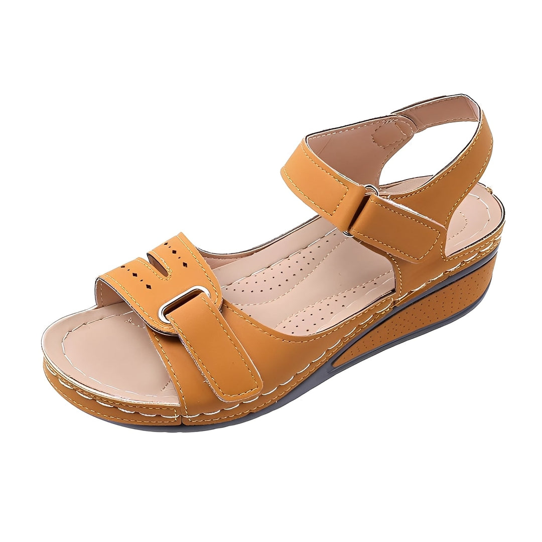 Marissa - Bequeme Plateau-Sandalen mit Trägern für Frauen