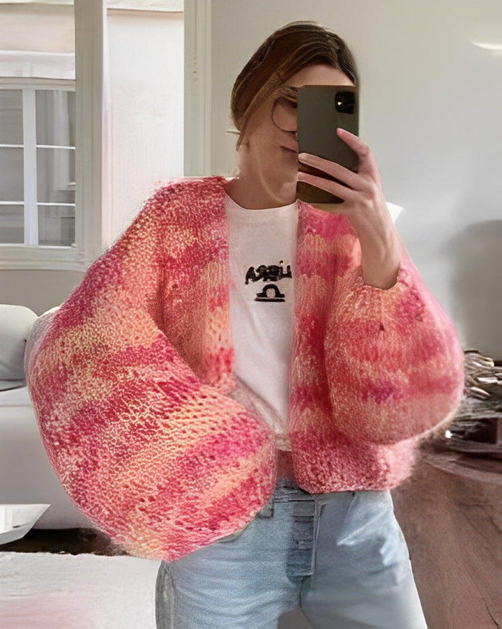 Marlee - Bunter Damenpullover mit Streifen