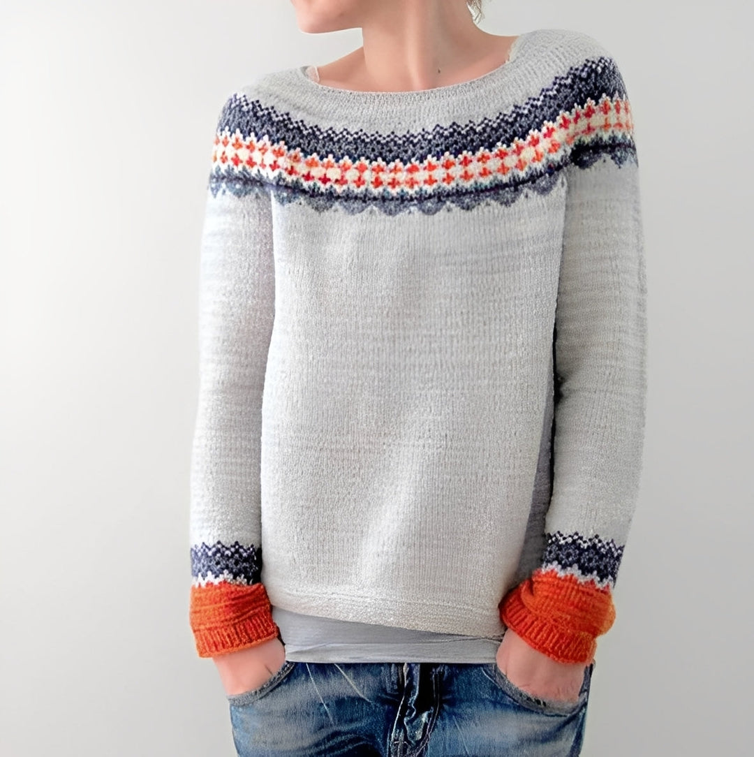 Maryann - Schicker Retro-Pullover für Damen