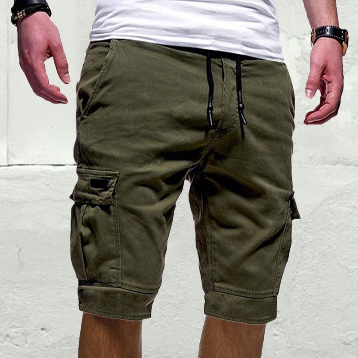 Bogdan - Sommer Herren Loose Cargo Shorts